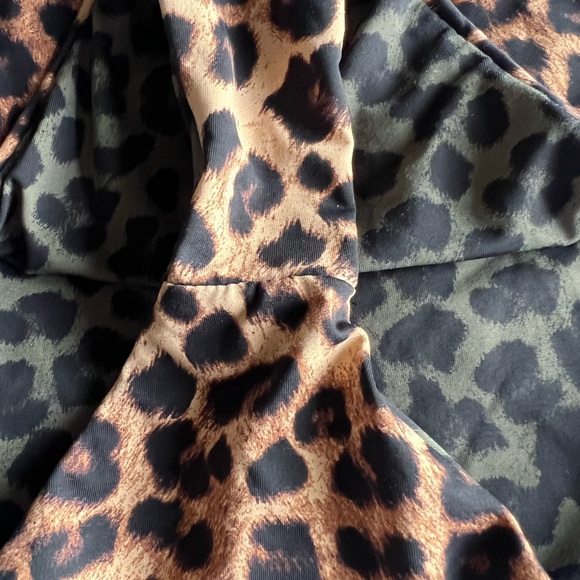 Good American Good Waist Reversible Leopard Swim Bottoms - Picture 11 of 16